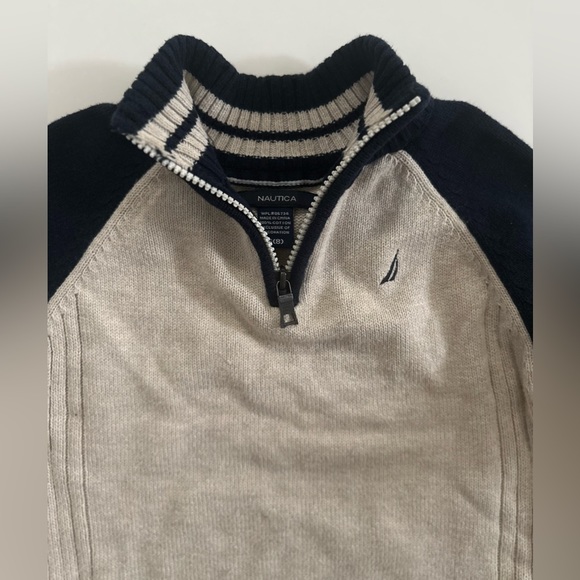 Nautica knit sweater with zip collar - Picture 3 of 9